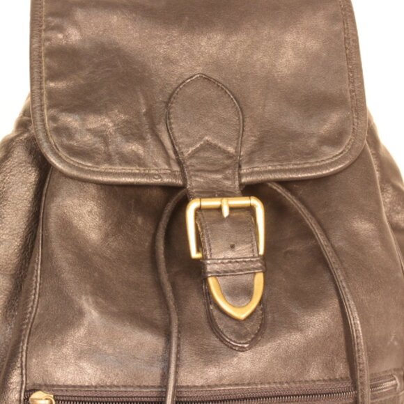 Vintage Virginia Slims Leather Backpack - Picture 5 of 16